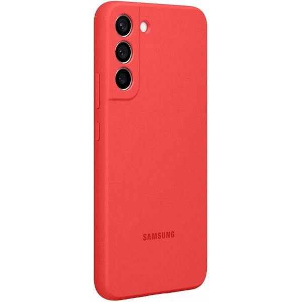 მობილურის ქეისი Samsung EF-PS906TPEGRU Galaxy S22 Plus Silicone Cover Glow Red