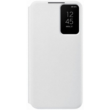 მობილურის ქეისი Samsung EF-ZS906CWEGRU Galaxy S22 Plus Smart Clear View Cover White 