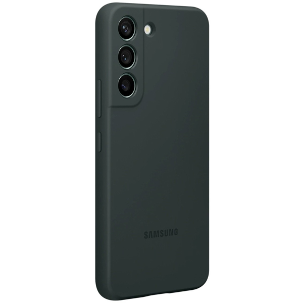 მობილურის ქეისი Samsung EF-PS901TGEGRU Galaxy S22 Silicone Cover Forest Green