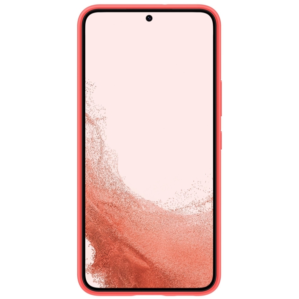 მობილურის ქეისი Samsung EF-PS901TPEGRU Galaxy S22 Silicone Cover Glow Red