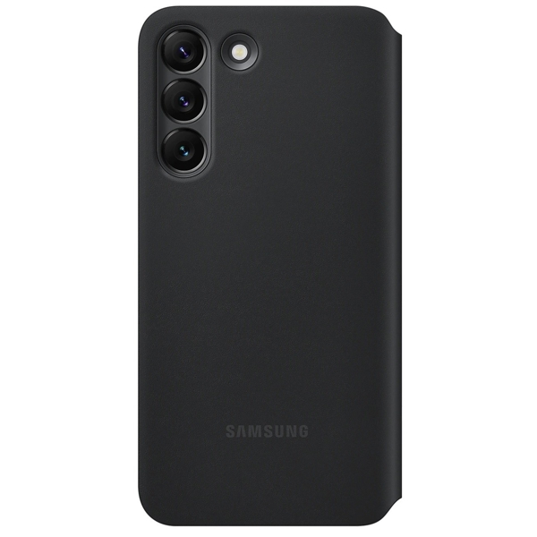 მობილურის ქეისი Samsung EF-ZS901CBEGRU Galaxy S22 Smart Clear View Cover Black 