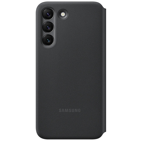 მობილურის ქეისი Samsung EF-NS901PBEGRU Galaxy S22 Smart LED View Cover Light Black