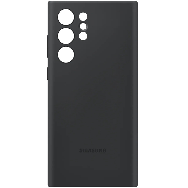 მობილურის ქეისი Samsung EF-PS908TBEGRU Galaxy S22 Ultra Silicone Cover Black