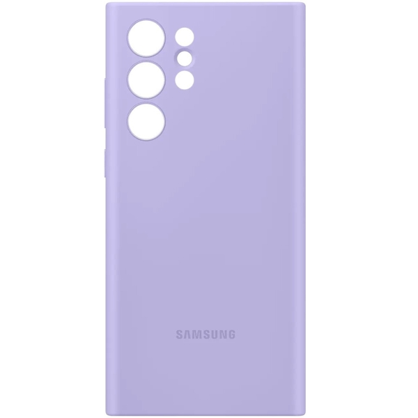 მობილურის ქეისი Samsung EF-PS908TVEGRU Galaxy S22 Ultra Silicone Cover Fresh Lavender