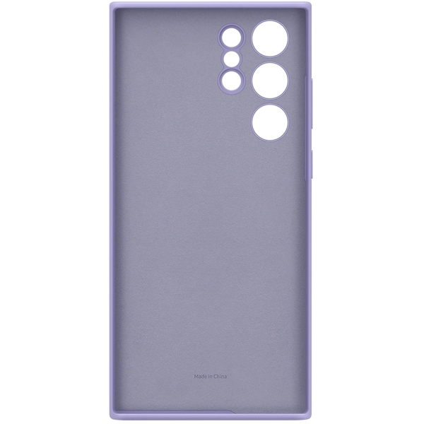 მობილურის ქეისი Samsung EF-PS908TVEGRU Galaxy S22 Ultra Silicone Cover Fresh Lavender