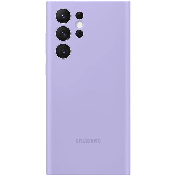 მობილურის ქეისი Samsung EF-PS908TVEGRU Galaxy S22 Ultra Silicone Cover Fresh Lavender