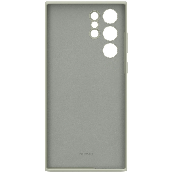 მობილურის ქეისი Samsung EF-PS908TMEGRU Galaxy S22 Ultra Silicone Cover Olive Green