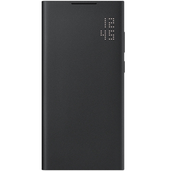 მობილურის ქეისი Samsung EF-NS908PBEGRU Galaxy S22 Ultra Smart LED View Cover Black 