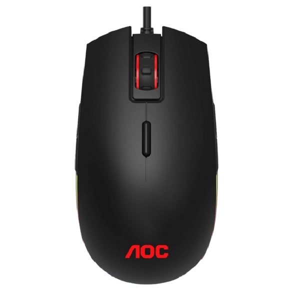 მაუსი AOC GM500DRBE, Wired, USB, Gaming Mouse, Black