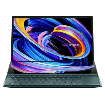 ნოუთბუქი Asus UX482EG-HY261R Zenbook Pro Duo, 14", I7-1165, 16GB, 512GB SSD, MX450, W10, Blue