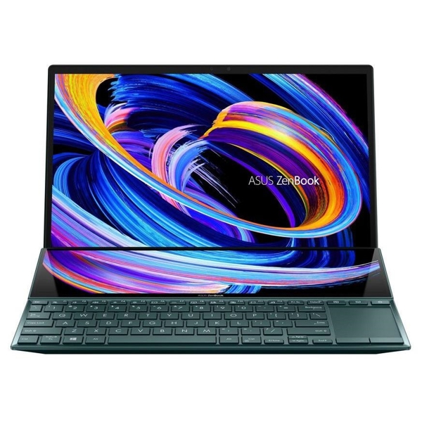 ნოუთბუქი Asus UX482EG-HY261R Zenbook Pro Duo, 14", I7-1165, 16GB, 512GB SSD, MX450, W10, Blue