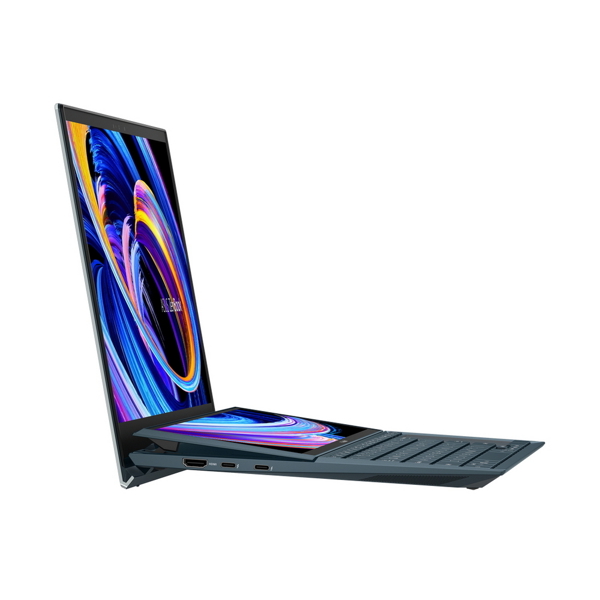 ნოუთბუქი Asus UX482EG-HY261R Zenbook Pro Duo, 14", I7-1165, 16GB, 512GB SSD, MX450, W10, Blue