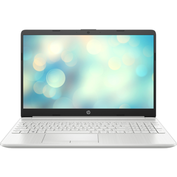 ნოუთბუქი Hp 15-DW1002UR, 15.6", i3-10110U, 4GB, 256 GB SSD, Integrated, Silver