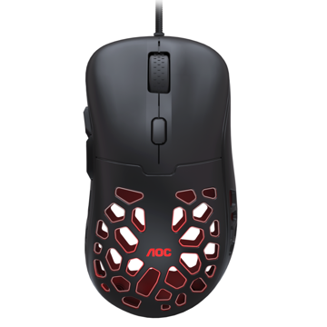 მაუსი AOC GM510B, Wired, USB, Gaming Mouse, Black