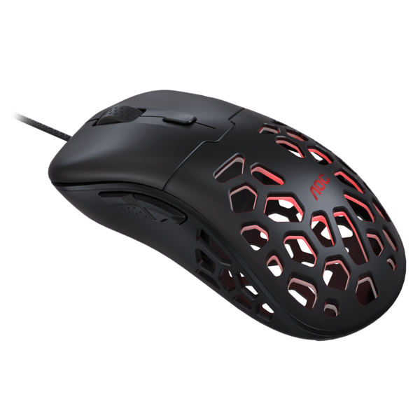 მაუსი AOC GM510B, Wired, USB, Gaming Mouse, Black