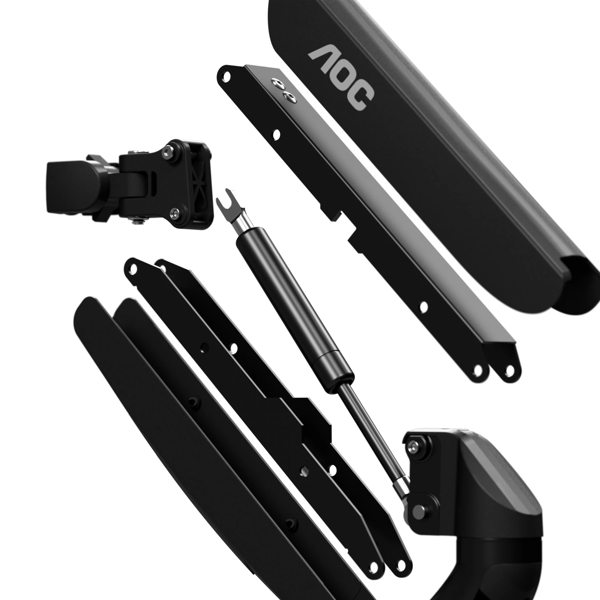 მონიტორის საკიდი AOC AS110D0, 13"-31,5", Single Computer Monitor Arm Mount, Black