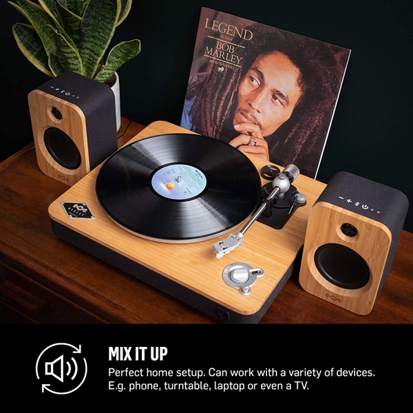 დინამიკი House Of Marley EM-JA019-SB Get Together Duo, Bluetooth, Black