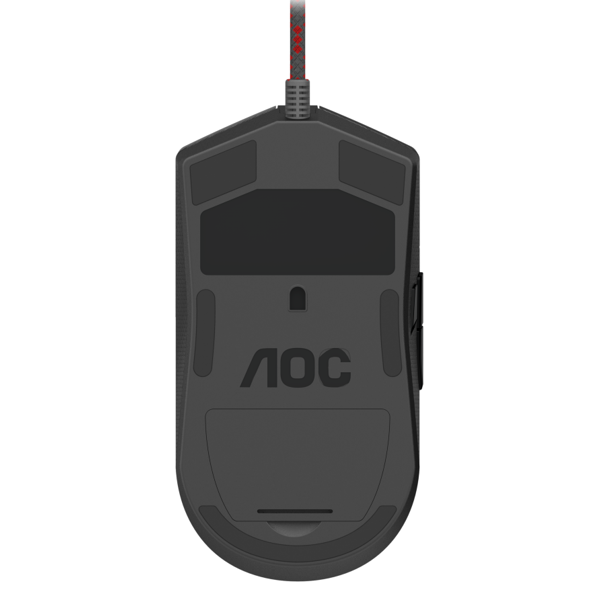 მაუსი AOC AGM700DRCR, Wired, RGB, USB, Gaming Mouse, Black