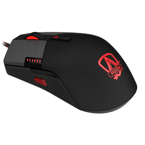 მაუსი AOC AGM700DRCR, Wired, RGB, USB, Gaming Mouse, Black