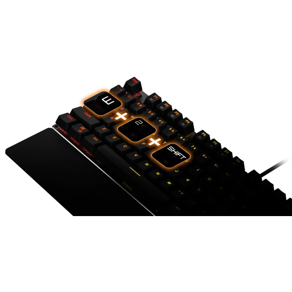 კლავიატურა AOC GK500DR2R, Wired, RGB, USB, Gaming Keyboard, Black