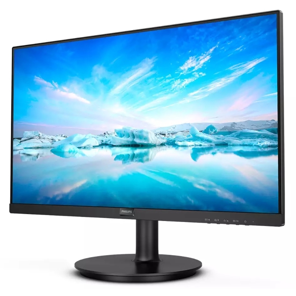 მონიტორი Philips 241V8L/00, 23,8", FHD, LCD Monitor, VA, VGA, HDMI, Black