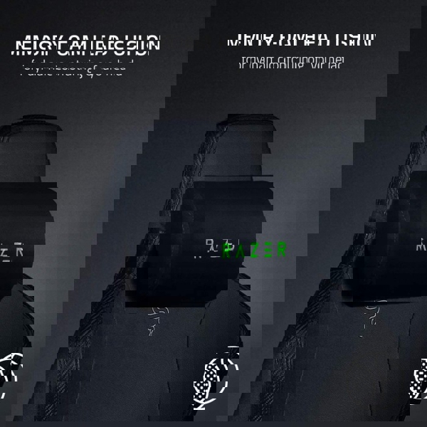 გეიმერული სავარძელი Razer RZ38-02770100-R3G1 Gaming Chair Iskur Black/Green
