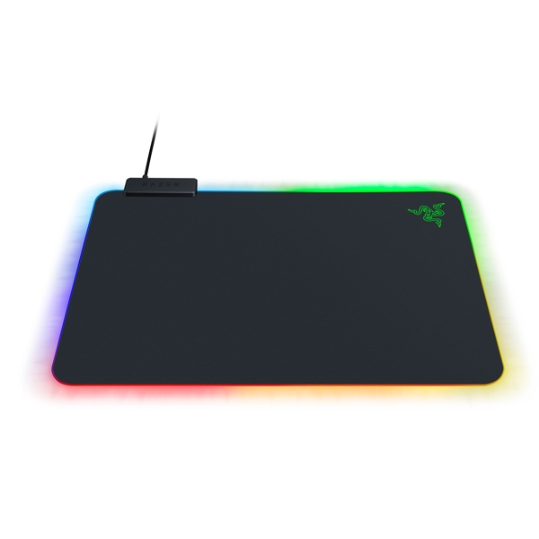 Razer RZ02-03020100-R3M1 Firefly V2 Gaming Mouse Pad, RGB, Black