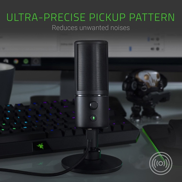 მიკროფონი Razer RZ19-02290100-R3M1 Seiren X Broadcast Microphone, Black