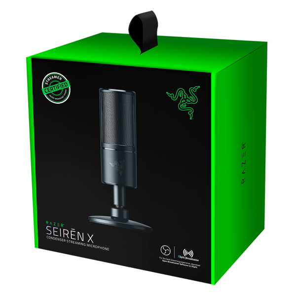 მიკროფონი Razer RZ19-02290100-R3M1 Seiren X Broadcast Microphone, Black