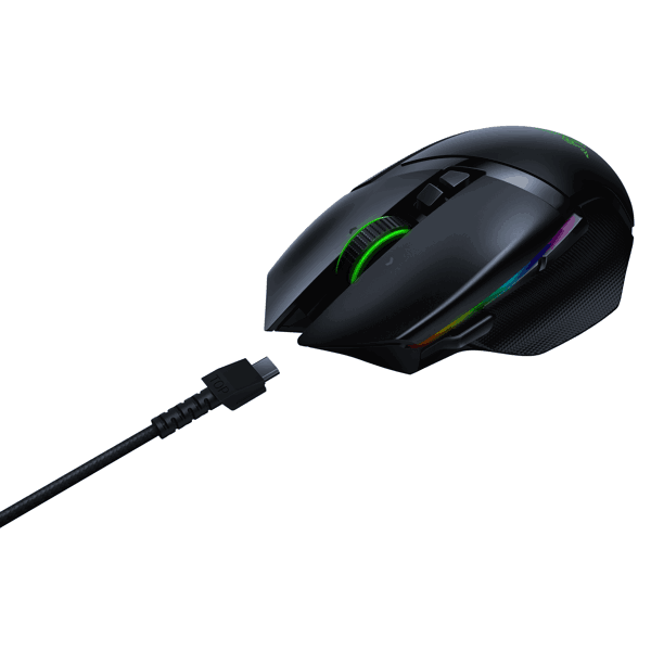 Razer RZ01-03170100-R3G1 Basilisk Ultimate Gaming Mouse + Mouse Dock, WL, RGB, Black