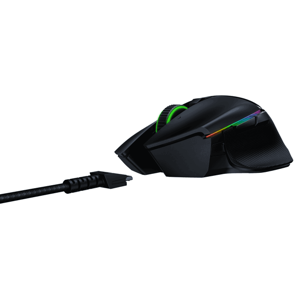 Razer RZ01-03170100-R3G1 Basilisk Ultimate Gaming Mouse + Mouse Dock, WL, RGB, Black