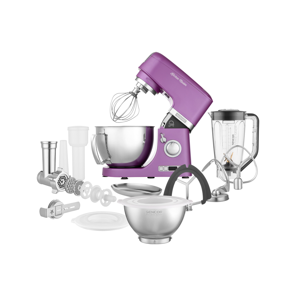 Sencor STM 7873VT 1000W, 4.5L, Food Processor Purple