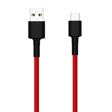 Xiaomi SJV4110GL, USB 2.0 Type A Male to USB Type-C Male, 1m, Red