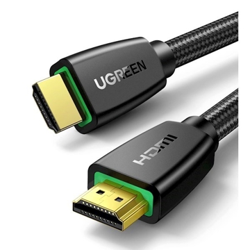 HDMI კაბელი UGREEN HD118 (40412) 4K UHD High Speed HDMI 2.0 Cable, 5m, Black