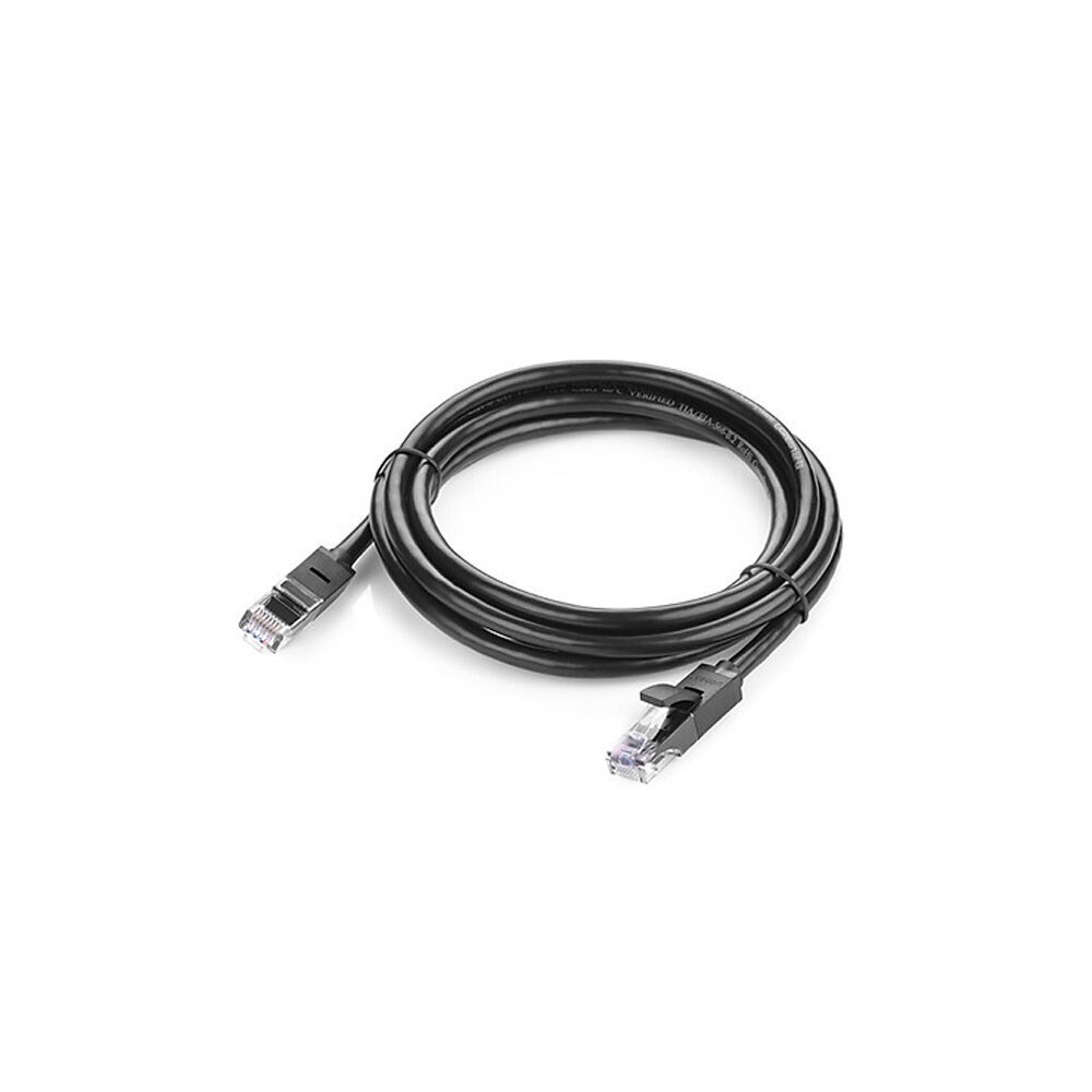 ქსელის კაბელი UGREEN NW102 (20164) Cat6 Patch Cord UTP Lan Cable, 10m, Black
