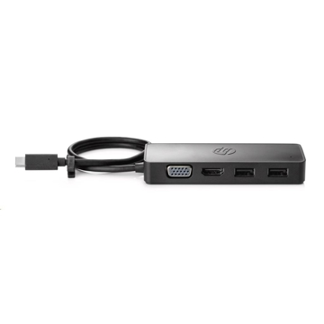 USB ჰაბი HP 235N8AA USB-C Travel Hub G2 Black