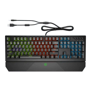 კლავიატურა HP 5JS06AA  Pavilion Gaming Keyboard 800 USB Black