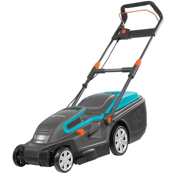 გაზონის საკრეჭი Gardena PowerMax 1600/37, 1600W, Electric Lawn Mower, Green