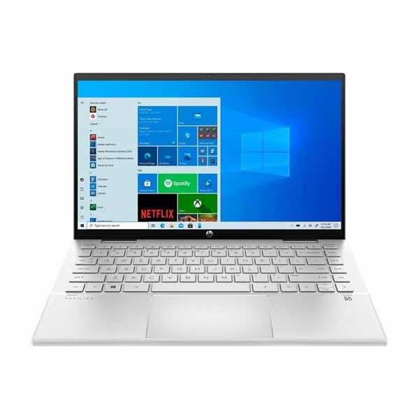 ნოუთბუქი HP 3B3K5EA HP Pavilion x360 Slinky 21C1 14",  i5-1135G7, 8GB, 512GB SSD, Integrated, Touch, Fingerprint, Natural silver