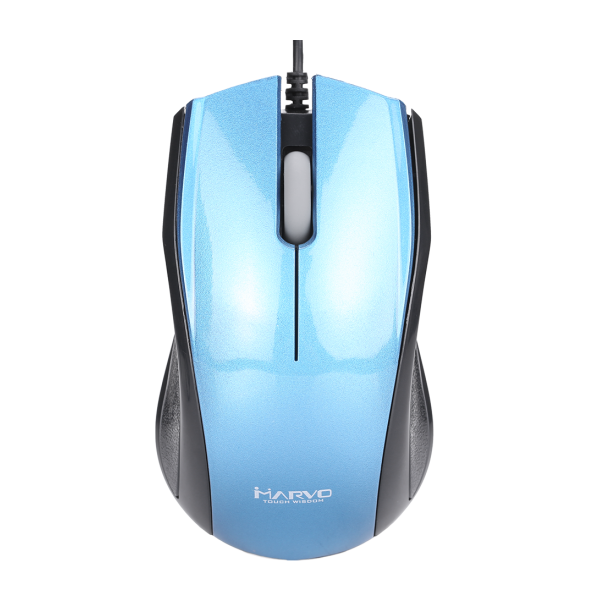 მაუსი Marvo DMS002BL, Wired, USB Mouse, Blue