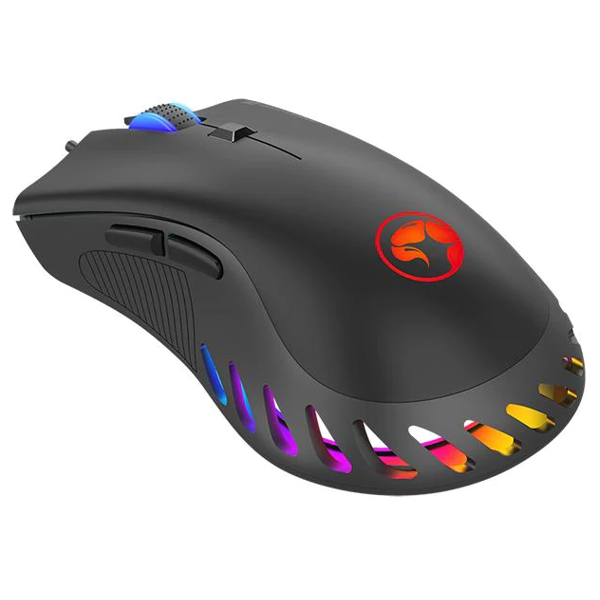 მაუსი Marvo G985 RGB, Wired Gaming Mouse, USB, Black