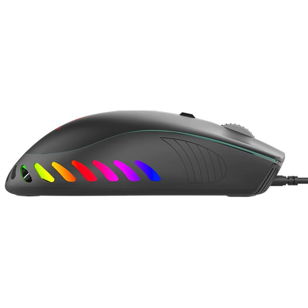 მაუსი Marvo G985 RGB, Wired Gaming Mouse, USB, Black