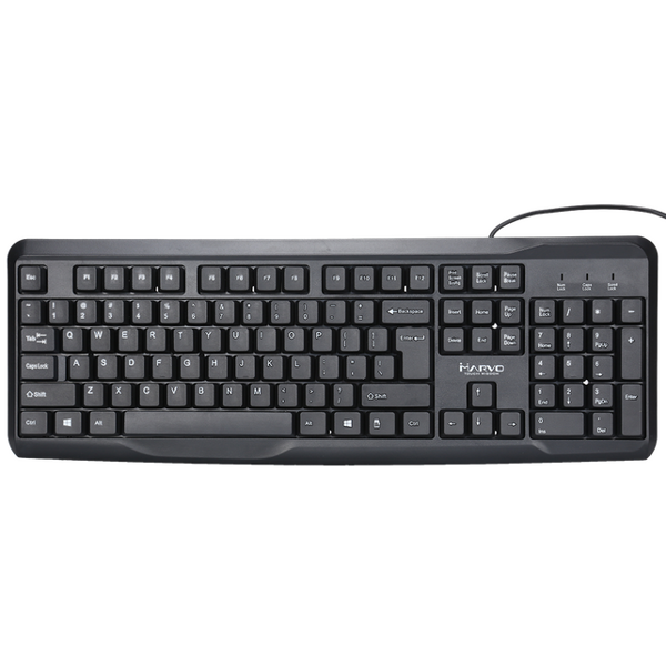  კლავიატურა Marvo DKB001BK, Wired, USB, Keyboard, Black