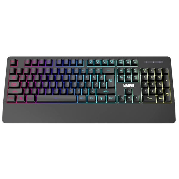 Marvo K635, Wired, USB, Gaming Keyboard, Black