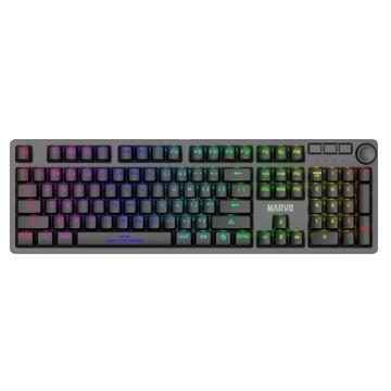 კლავიატურა Marvo KG954, Wired, USB, Gaming Keyboard, Black