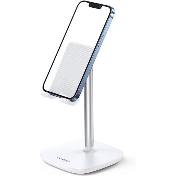 მობილურის დამჭერი UGREEN LP177 (60343) Adjustable Desktop Cell Phone Stand, White