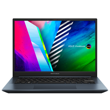 ნოუთბუქი Asus M3401QA-KM112 Vivobook Pro M3400 14" 2.8K WQXGA OLED, Ryzen 5 5600H, 8GB, 256GB SSD, AMD Radeon Graphics 4GB, Blue