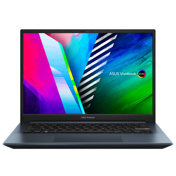 ნოუთბუქი Asus M3401QA-KM112 Vivobook Pro M3400 14" 2.8K WQXGA OLED, Ryzen 5 5600H, 8GB, 256GB SSD, AMD Radeon Graphics 4GB, Blue