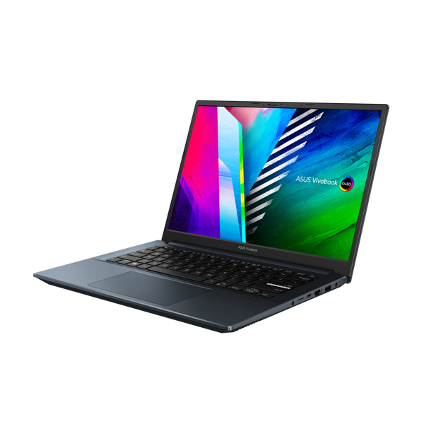 ნოუთბუქი Asus M3401QA-KM112 Vivobook Pro M3400 14" 2.8K WQXGA OLED, Ryzen 5 5600H, 8GB, 256GB SSD, AMD Radeon Graphics 4GB, Blue