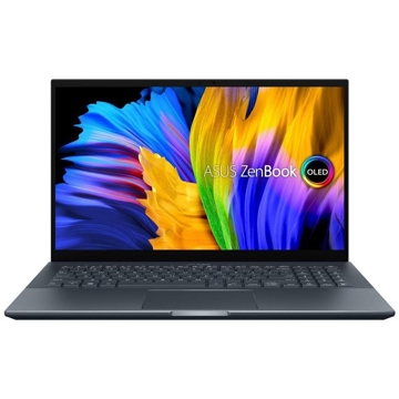 ნოუთბუქი Asus UM535QE-KY220 Zenbook Pro 15.6" FHD, OLED, Ryzen 9 5900H, 16GB, 1TB SSD, RTX 3050TI 4GB, Grey